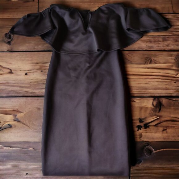 MINI BLACK DRESS - Picture 3 of 7